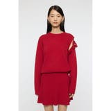 RED | TIED RIBBON セーター & ミニスカート | MOUSSY OUTLET