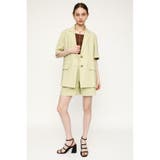 LINEN SHORT SLEEVE ジャケット | SLY OUTLET | 詳細画像8