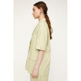 LINEN SHORT SLEEVE ジャケット | SLY OUTLET | 詳細画像11