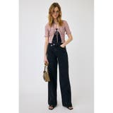 FRILL STRIPED カーディガン | MOUSSY OUTLET | 詳細画像1