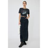 BLK | UPSIDE DOWN REMAKE デニムスカート | MOUSSY OUTLET