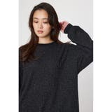 BLK | ラメワッフルトップス | RODEO CROWNS WIDE BOWL