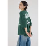 カラーステッチVネック5分袖Tシャツ | RODEO CROWNS WIDE BOWL | 詳細画像13 