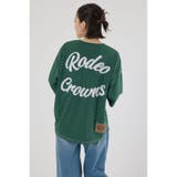 カラーステッチVネック5分袖Tシャツ | RODEO CROWNS WIDE BOWL | 詳細画像15 