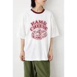 D/RED3 | HAM&CHEESE Tシャツ | RODEO CROWNS WIDE BOWL
