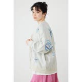 スター柄ニットカーディガン | RODEO CROWNS WIDE BOWL | 詳細画像1 