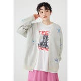 スター柄ニットカーディガン | RODEO CROWNS WIDE BOWL | 詳細画像2 