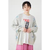 スター柄ニットカーディガン | RODEO CROWNS WIDE BOWL | 詳細画像3 