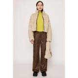 BRN | L／W CRACK F／LEATHER パンツ | SLY OUTLET