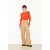 BEG | ONE TUCK WIDE トラウザー | SLY OUTLET