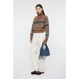 HALF ZIP FAIR ISLE セーター | MOUSSY OUTLET | 詳細画像2