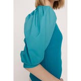 KNIT COMBI TUCK PUFF トップス | SLY OUTLET | 詳細画像8 