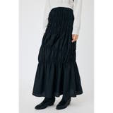 BLK | PLAID GATHER スカート | MOUSSY OUTLET