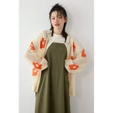 2WAYフラワーニットトップス | RODEO CROWNS WIDE BOWL | 詳細画像1 