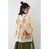 2WAYフラワーニットトップス | RODEO CROWNS WIDE BOWL | 詳細画像3 