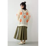 2WAYフラワーニットトップス | RODEO CROWNS WIDE BOWL | 詳細画像5 