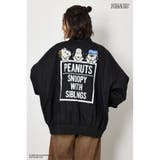 BLK | (PEANUTS)ビックブルゾン | RODEO CROWNS WIDE BOWL