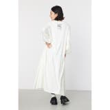 O/WHT1 | ネームパッチティアードマキシワンピース | RODEO CROWNS WIDE BOWL
