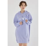 シャドーロゴパーカーワンピース | RODEO CROWNS WIDE BOWL | 詳細画像1 