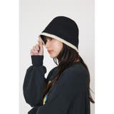 BLK | ニットパイピングハット | RODEO CROWNS WIDE BOWL