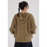 ロゴケーブルニットジップフーディー | RODEO CROWNS WIDE BOWL | 詳細画像20 