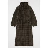 STANDCOLLAR PLAID コクーンコート | MOUSSY OUTLET | 詳細画像14 