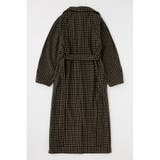 STANDCOLLAR PLAID コクーンコート | MOUSSY OUTLET | 詳細画像13 