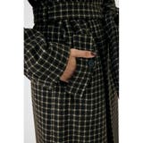 STANDCOLLAR PLAID コクーンコート | MOUSSY OUTLET | 詳細画像9 