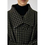STANDCOLLAR PLAID コクーンコート | MOUSSY OUTLET | 詳細画像7 