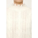 DAMAGED WOOL MIX LOOSE トップス | SLY OUTLET | 詳細画像7 