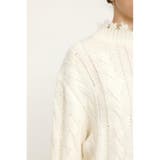 DAMAGED WOOL MIX LOOSE トップス | SLY OUTLET | 詳細画像8 