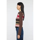 STRIPE ZIP UP KNIT シャツ | MOUSSY OUTLET | 詳細画像11 