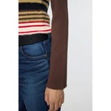 STRIPE ZIP UP KNIT シャツ | MOUSSY OUTLET | 詳細画像15 