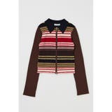 STRIPE ZIP UP KNIT シャツ | MOUSSY OUTLET | 詳細画像17 