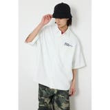 O/WHT1 | Overlapアップリケシャツ | RODEO CROWNS WIDE BOWL