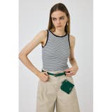 NVY | CUP IN BORDER タンク | MOUSSY OUTLET