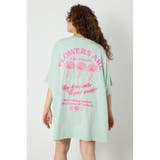 L/BLU1 | EMBROIDERY FLOWERSワンピース | RODEO CROWNS WIDE BOWL