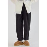 BLK | ウールライクジャージコクーンパンツ | RODEO CROWNS WIDE BOWL