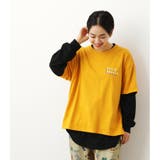 YEL | (WEB限定)SHOP SIGNレイヤードロングTシャツWL | RODEO CROWNS WIDE BOWL
