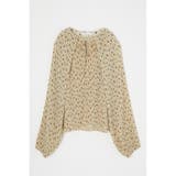 IVOY3 | FLOWER PLEATS ブラウス | MOUSSY OUTLET