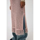 MESH FRINGE ニットドレス | MOUSSY OUTLET | 詳細画像7 