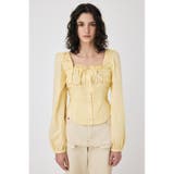 PUFF SLEEVE CORSET FIT ブラウス | MOUSSY OUTLET | 詳細画像13