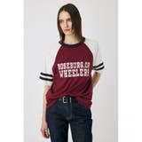 D/RED3 | WHEELERS ラグラン TEE | MOUSSY OUTLET