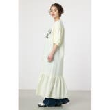 カレッジ 切替 パフスリーヴ ワンピース | RODEO CROWNS WIDE BOWL | 詳細画像3