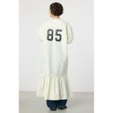 カレッジ 切替 パフスリーヴ ワンピース | RODEO CROWNS WIDE BOWL | 詳細画像4