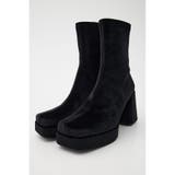 STRETCH BLOCK HEEL ブーツ | MOUSSY OUTLET | 詳細画像2 