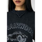 VINTAGE LIKE PRINTED セーター | MOUSSY OUTLET | 詳細画像8