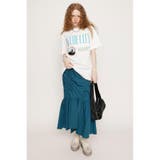 ASYMMETRY GATHER スカート | SLY OUTLET | 詳細画像1 