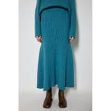 L/BLU1 | FLARE KNIT スカート | MOUSSY OUTLET