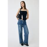 LAYERED WIDE STRAIGHT デニム | MOUSSY OUTLET | 詳細画像2 